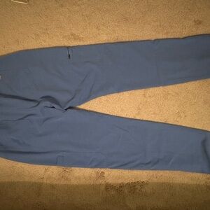 Figs Women’s Scrub Size Large Pants in Steel Blue